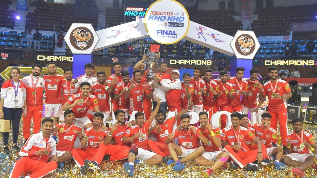 Gujarat Giants Clinch The Title After A Magnificent Win Over The 