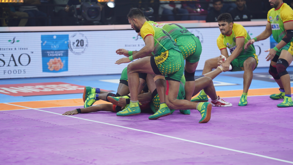 Witness Our Giants' Impressive Victory Over Patna Pirates