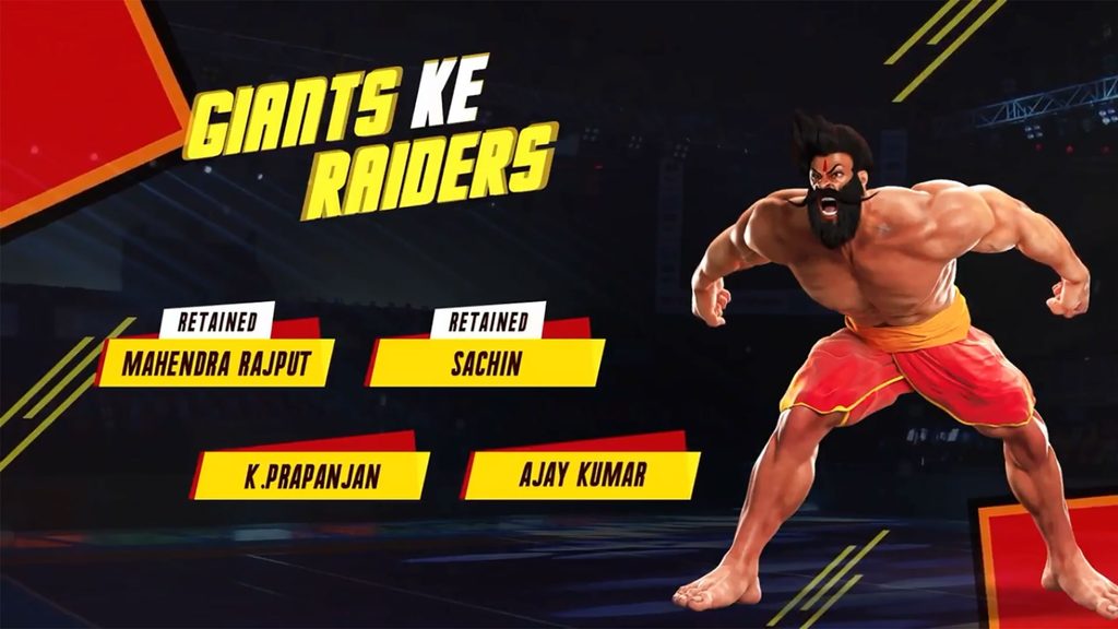 Gujarat Giants - Raiders ko karte hai chaaron khaane chit, kuch